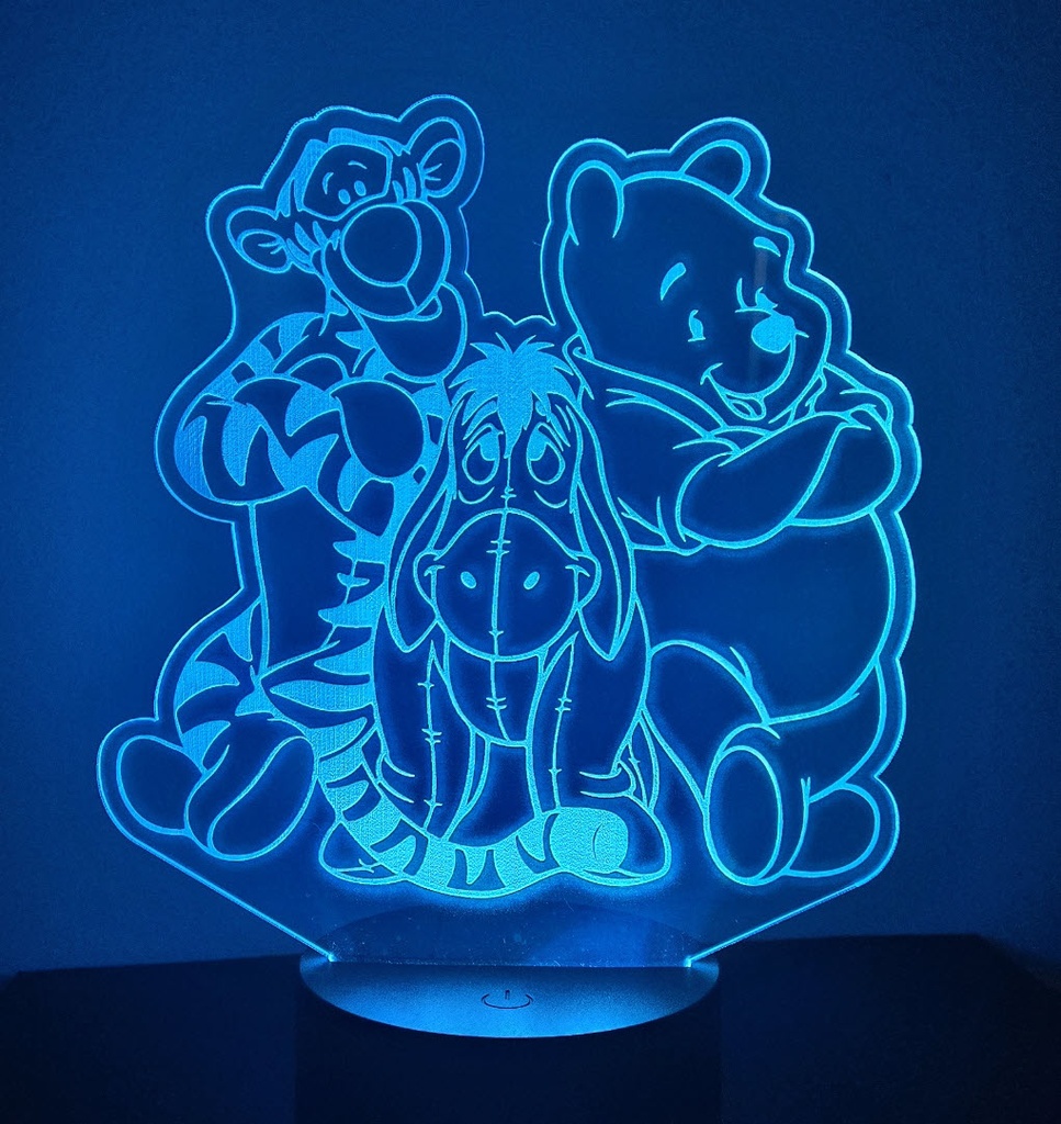 Pooh & Friends Acrylic Nightlight Kit