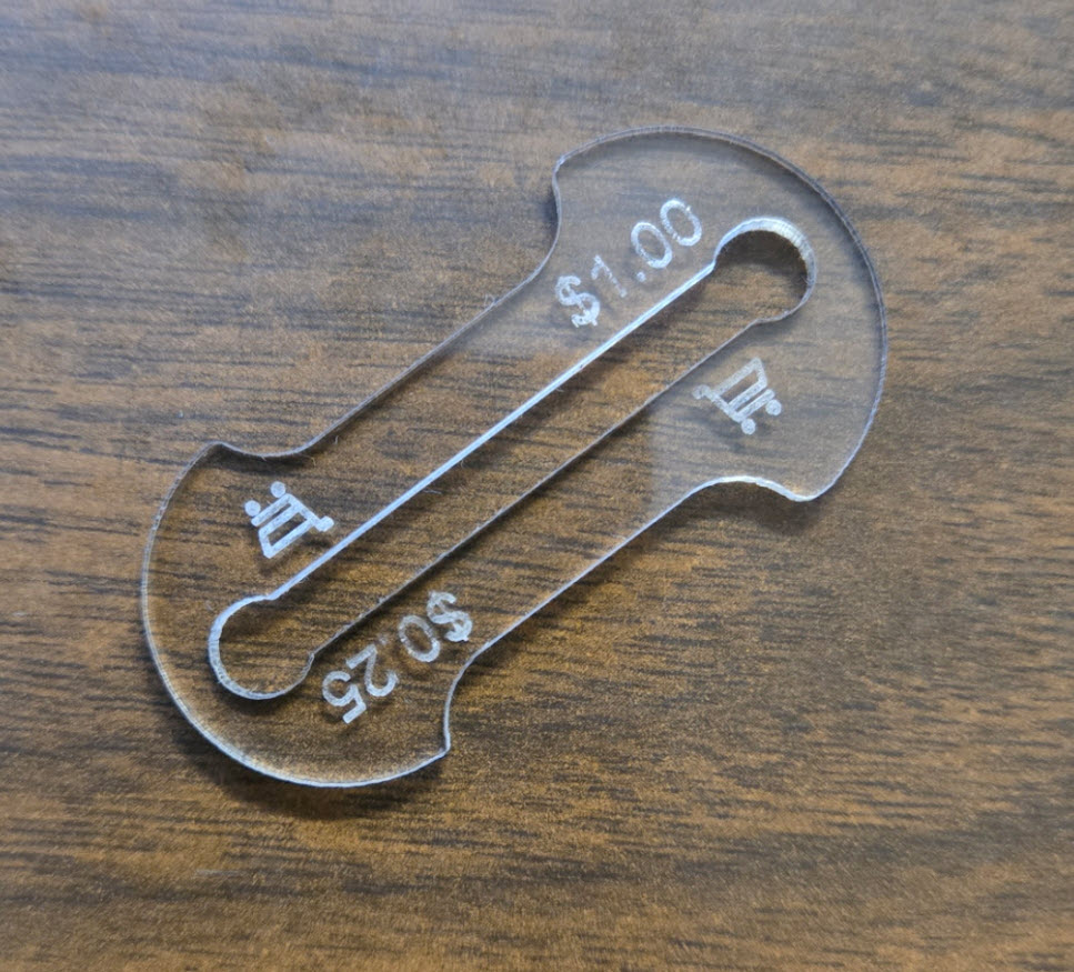 
Keychain Cart Unlock Tool