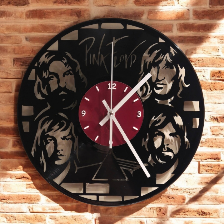 Pink Floyd Vinyl Wall Clock