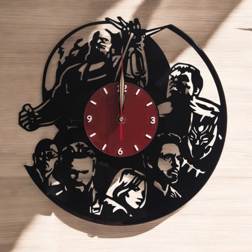 The Avengers Vinyl Wall Clock