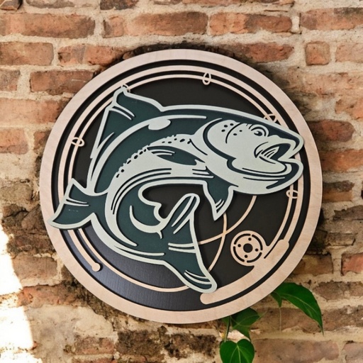 Multi-Layer Fish Sign