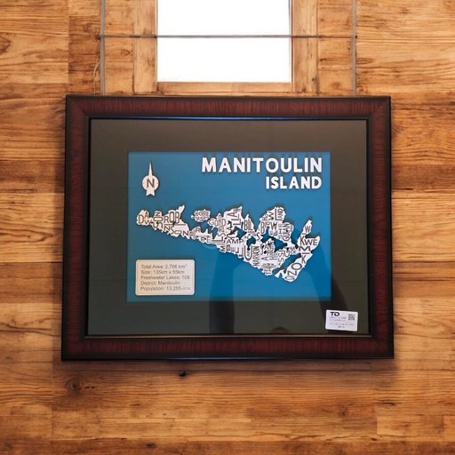 [LKPTRTS-MANITOULIN] 3D Portrait, Manitoulin Island